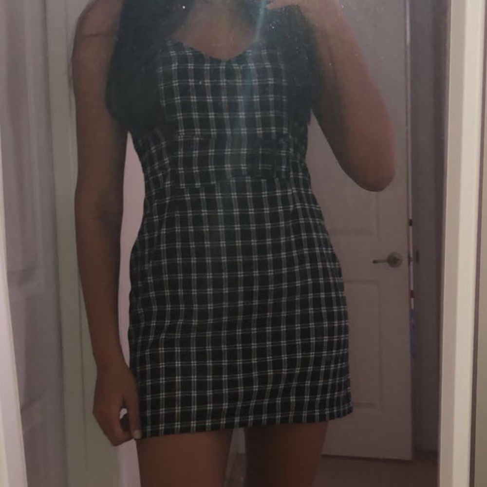 PacSun Kendall + Kylie Plaid Shift Dress